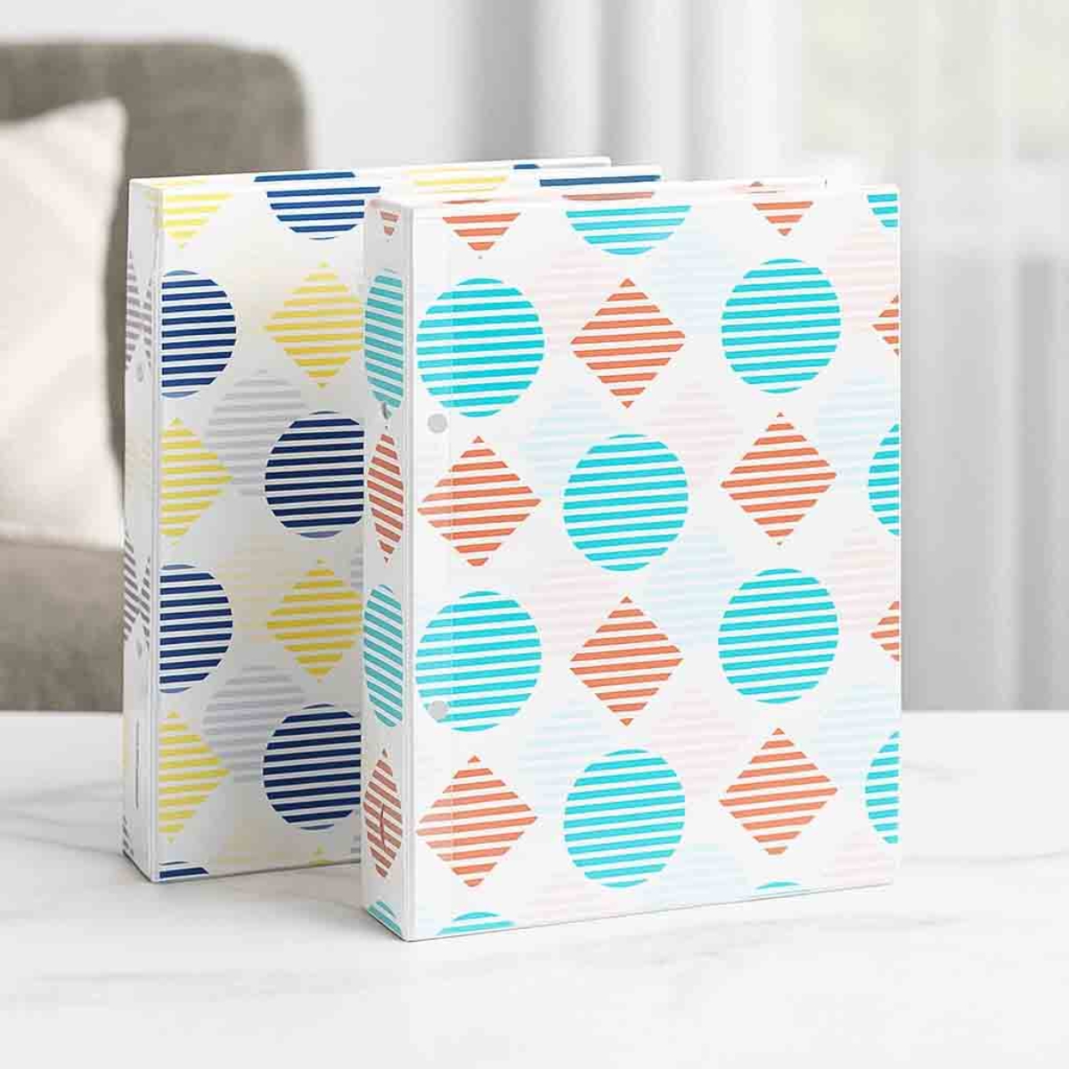 Foldermate A4 2-Ring Binder Assorted Notebook, Pack of 10