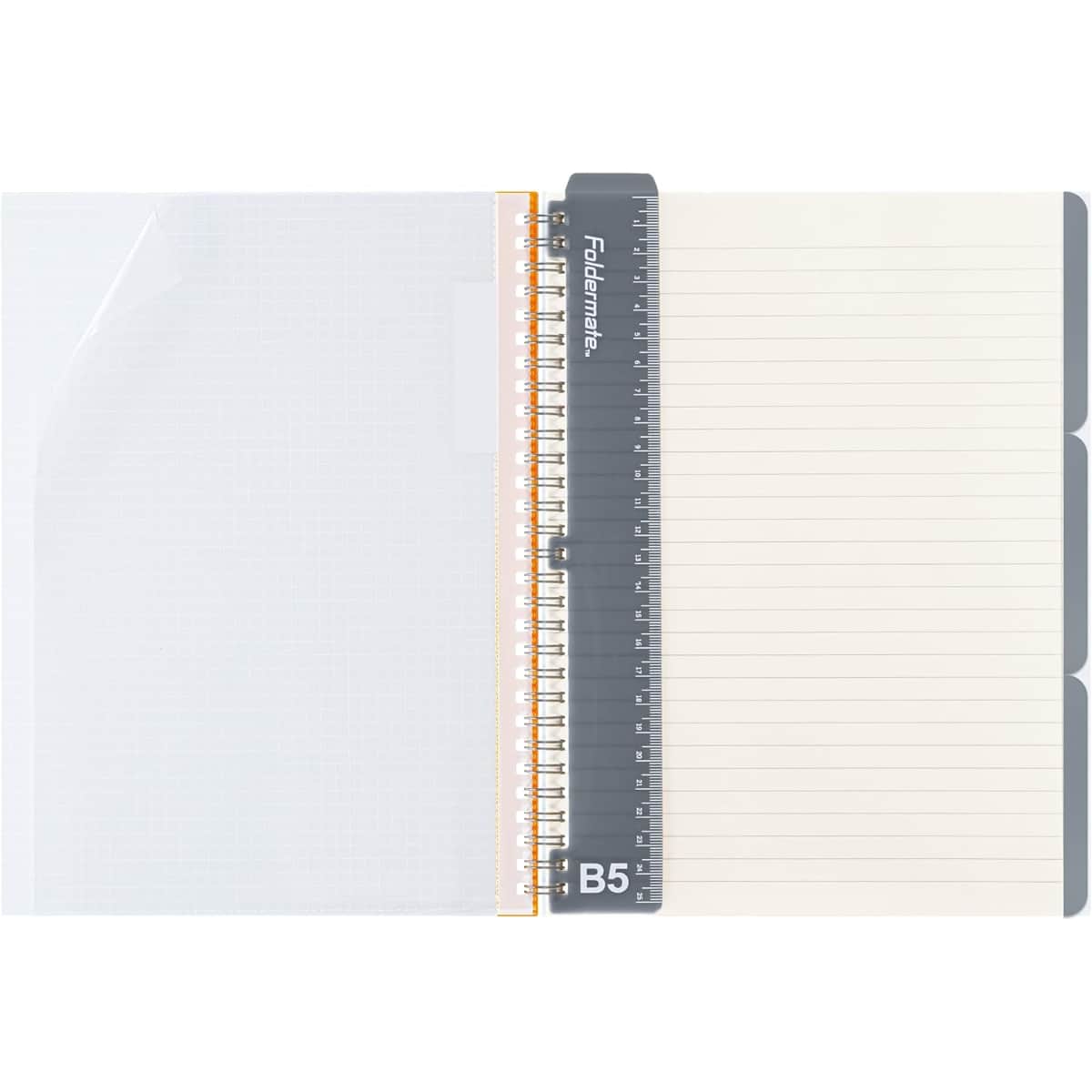Foldermate B5 80GSM 120 Sheet WeWrite Sporty Regular Colour 3 Subject Assorted Spiral Notebook, Pack of 12