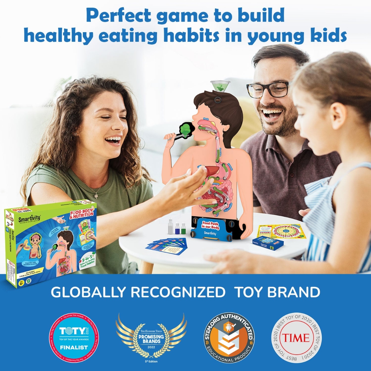 Smartivity Food Body & Nutrition Science Kit Unisex, 5-7 Years