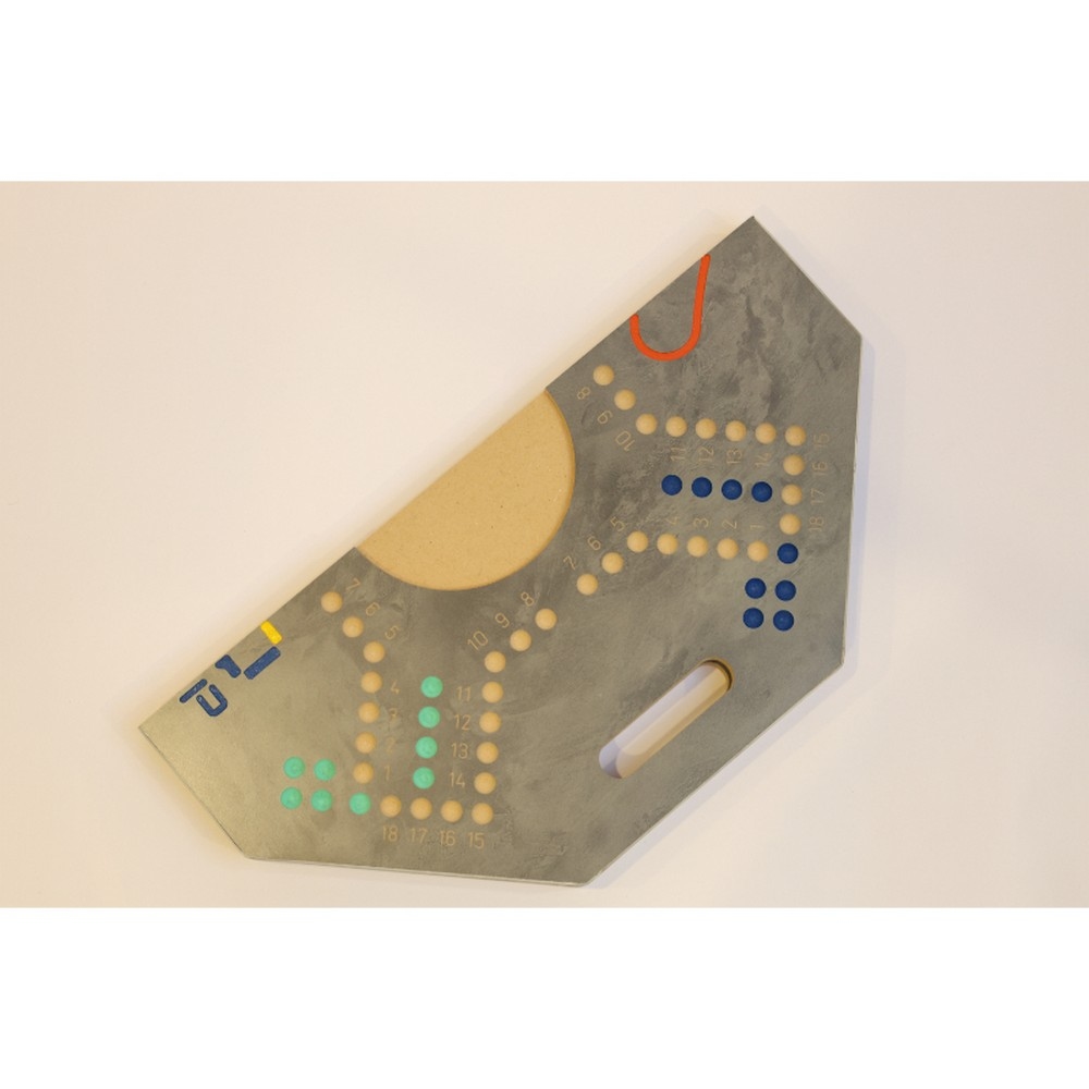 Four and Plus Foldable Grey Jackaroo Board Game Set Unisex, 4 Players