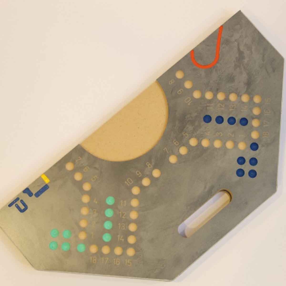 Four and Plus Foldable Grey Jackaroo Board Game Set Unisex, 4 Players