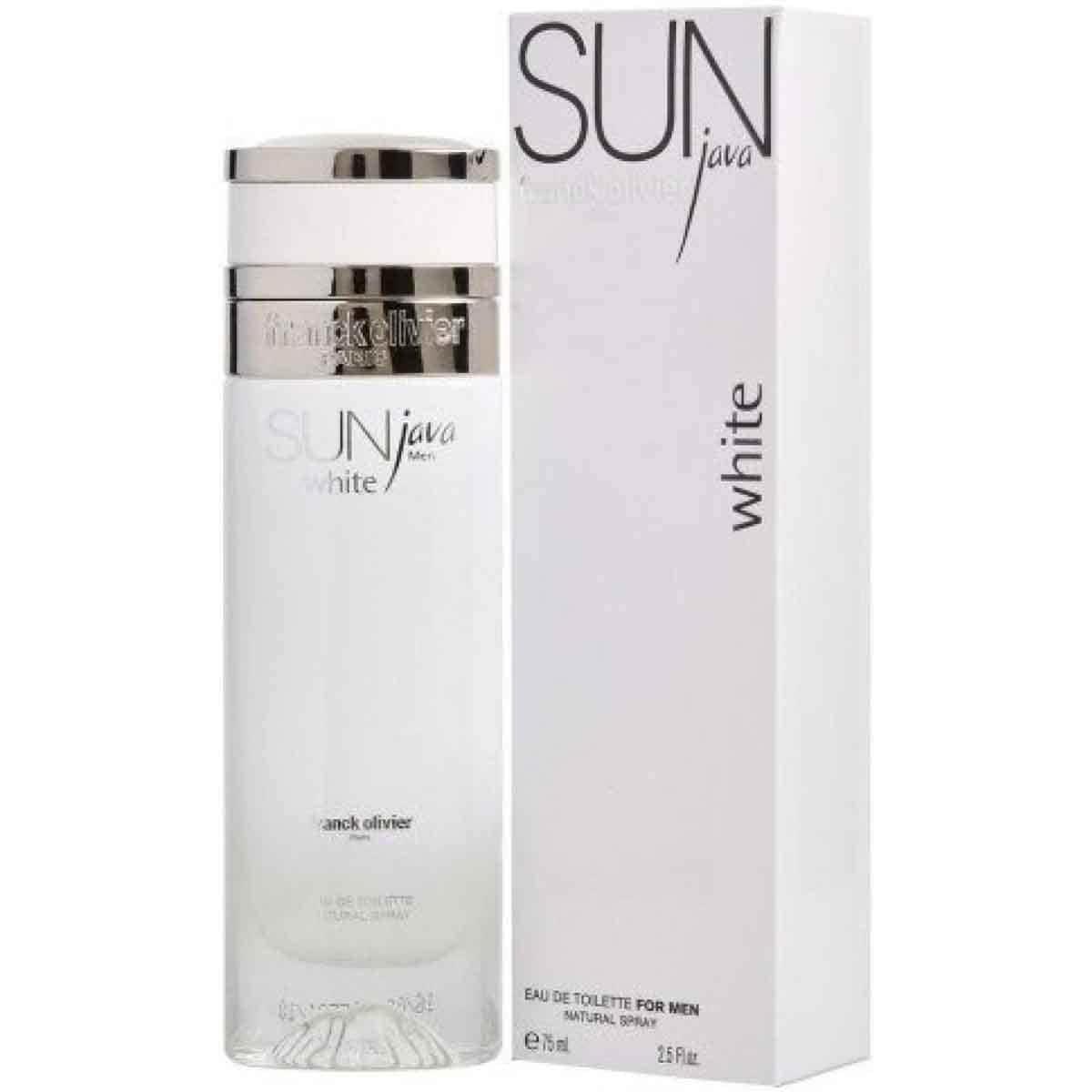 Franck Olivier Sun Java White UOMO Eau De Toilette for Men