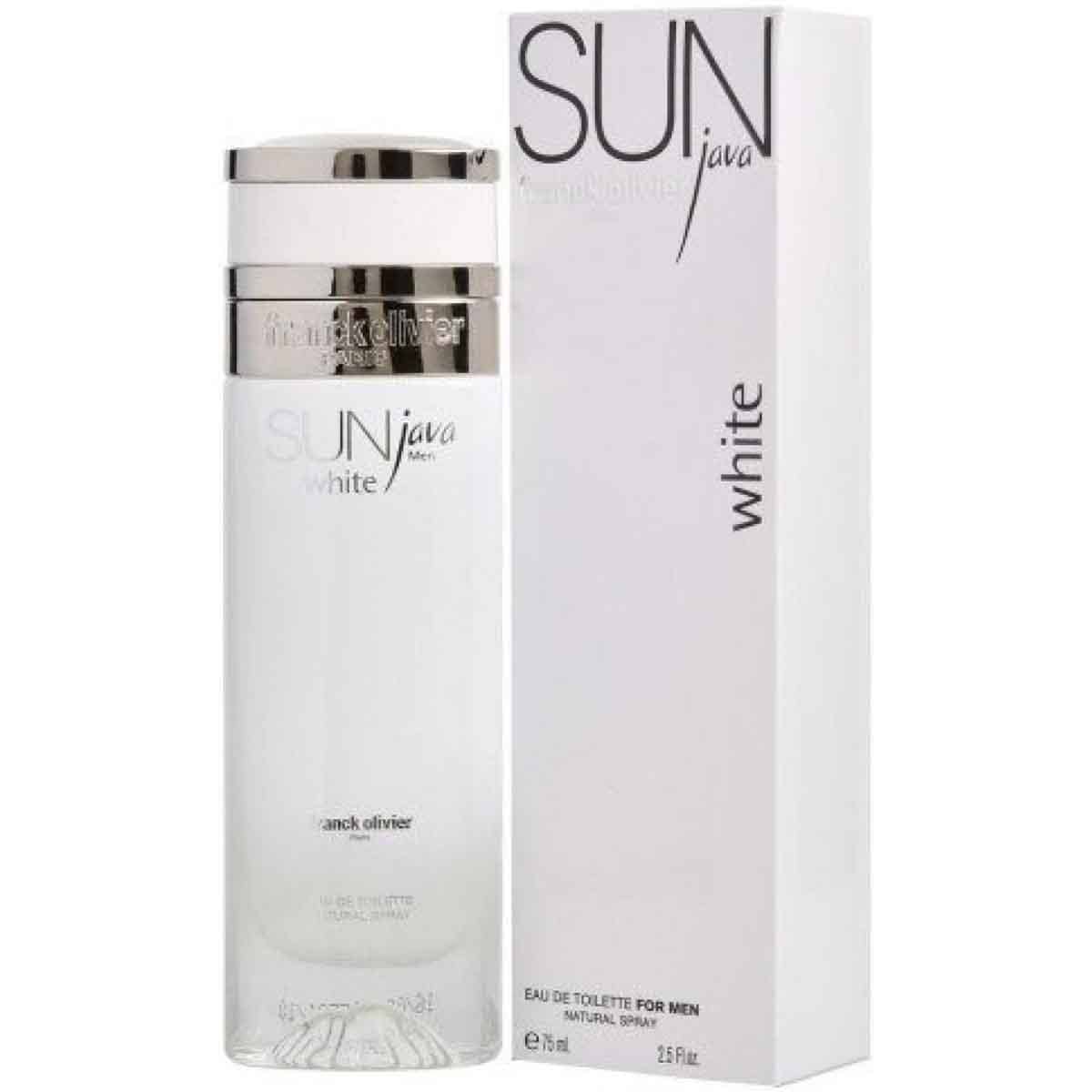 Franck Olivier Sun Java White UOMO Eau De Toilette 75 ml for Men