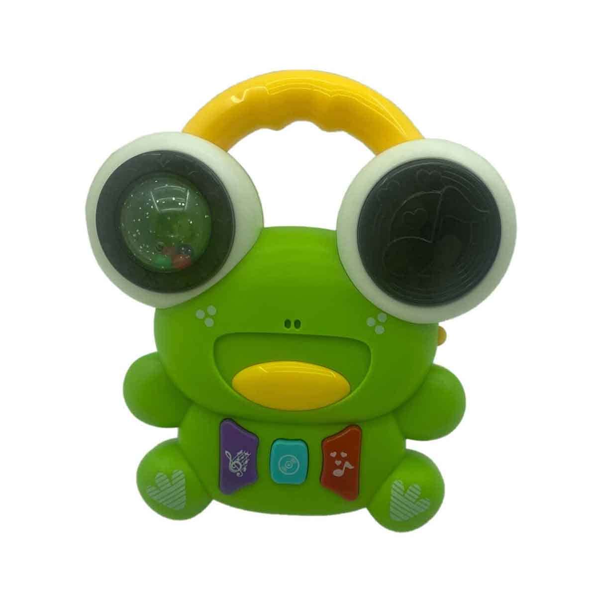 Chimstar Assorted Frog Drum with Sound & Light Toddler, 0-2 Years
