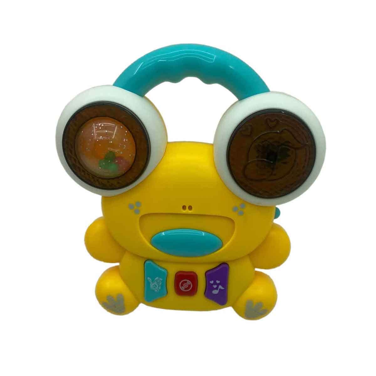 Chimstar Assorted Frog Drum with Sound & Light Toddler, 0-2 Years