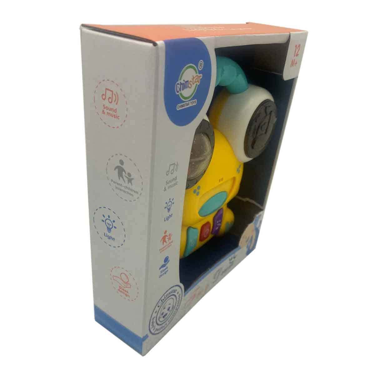Chimstar Assorted Frog Drum with Sound & Light Toddler, 0-2 Years