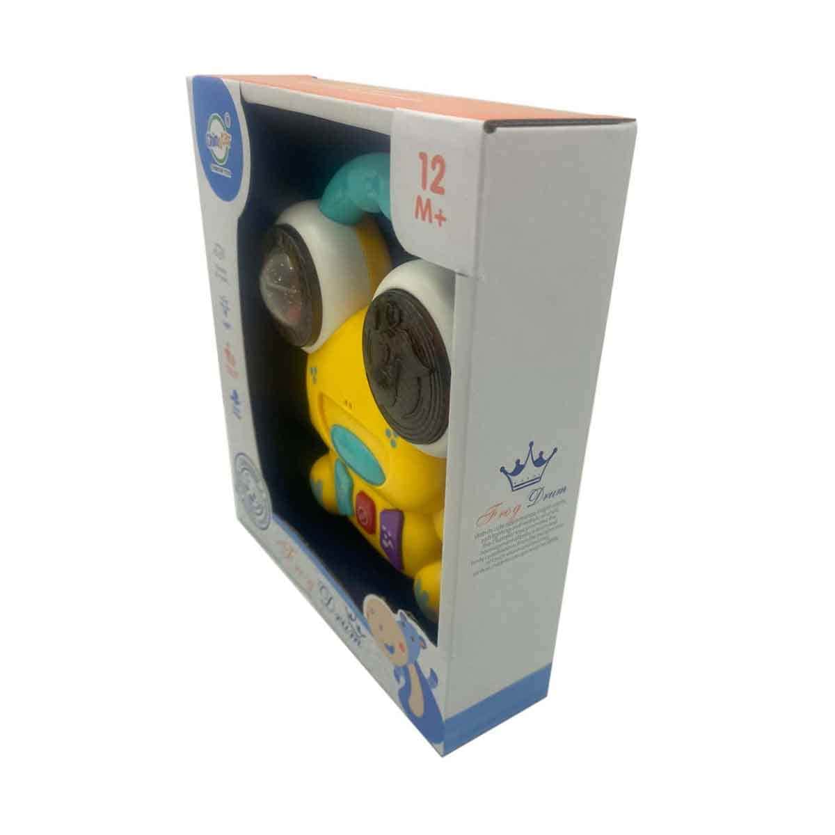 Chimstar Assorted Frog Drum with Sound & Light Toddler, 0-2 Years