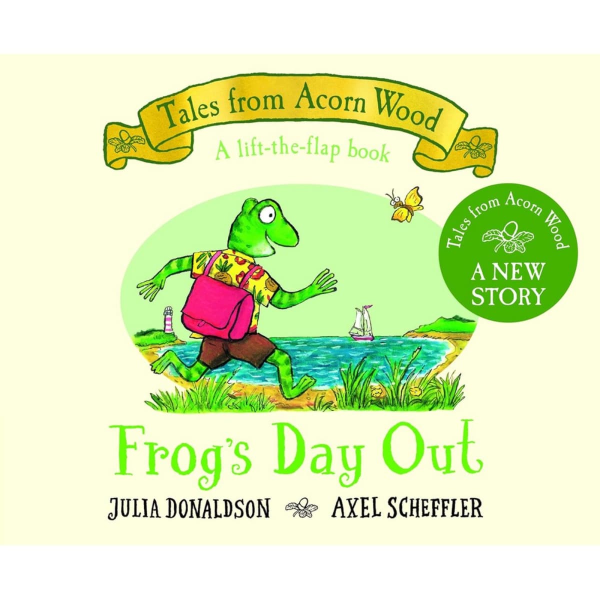 Frog's Day Out: A Lift-the-Flap Story by Julia Donaldson - 25 Apr 2024