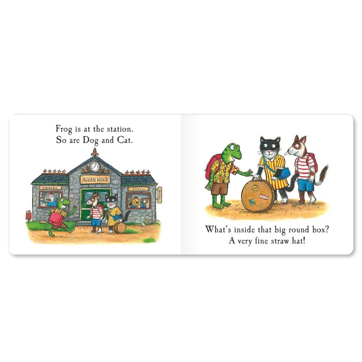 Frog’s Day Out: قصة ارفع الصفحات من تأليف جوليا دونالدسون – 25 أبريل 2024