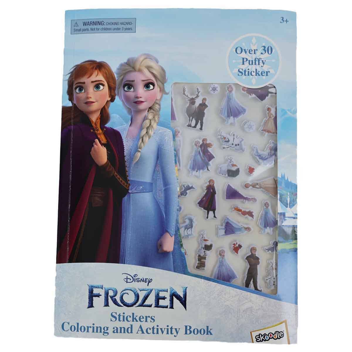 Disney Frozen Coloring & Activity Book Set Unisex, 3-4 Years