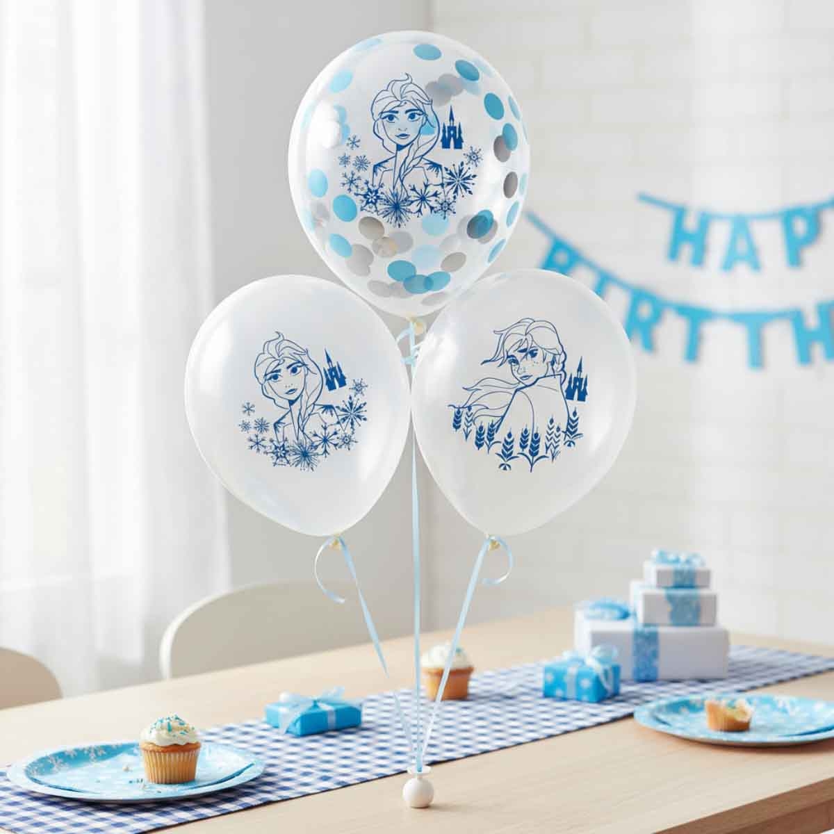 Disney Frozen 2 6-Piece 12" Confetti Balloons Set