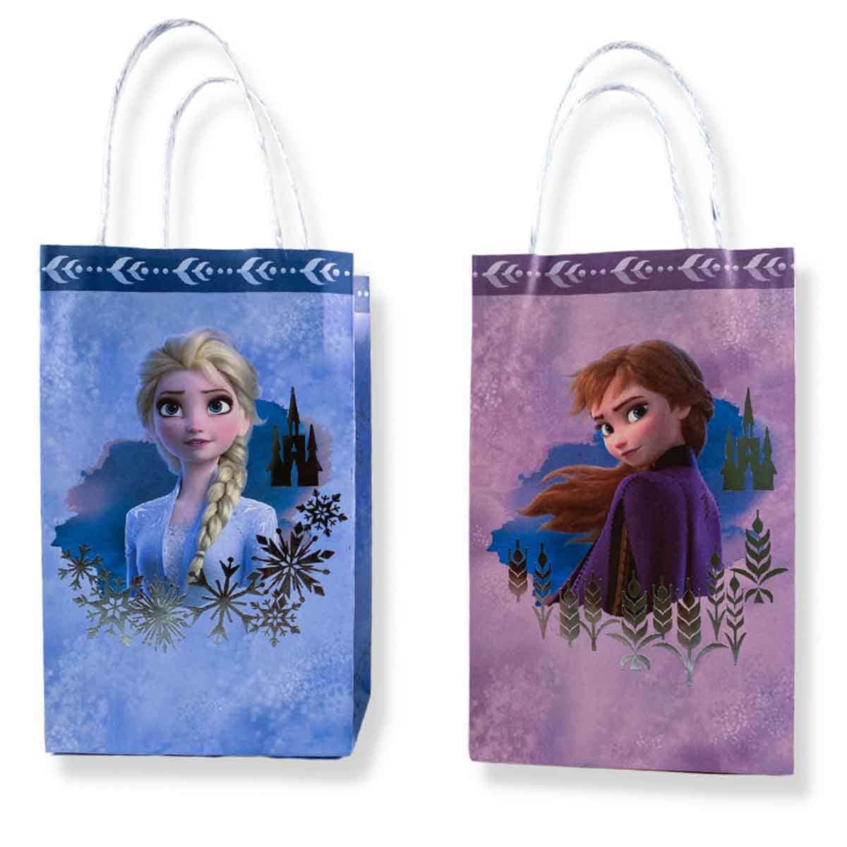 Disney Frozen 2 8-Piece Kraft Bags Set