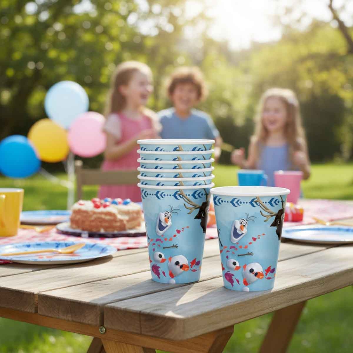 Disney Frozen 2 8-Piece 9oz Paper Cup Set