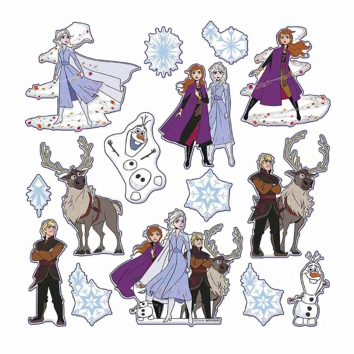 Disney Frozen 2 Puffy Stickers Set