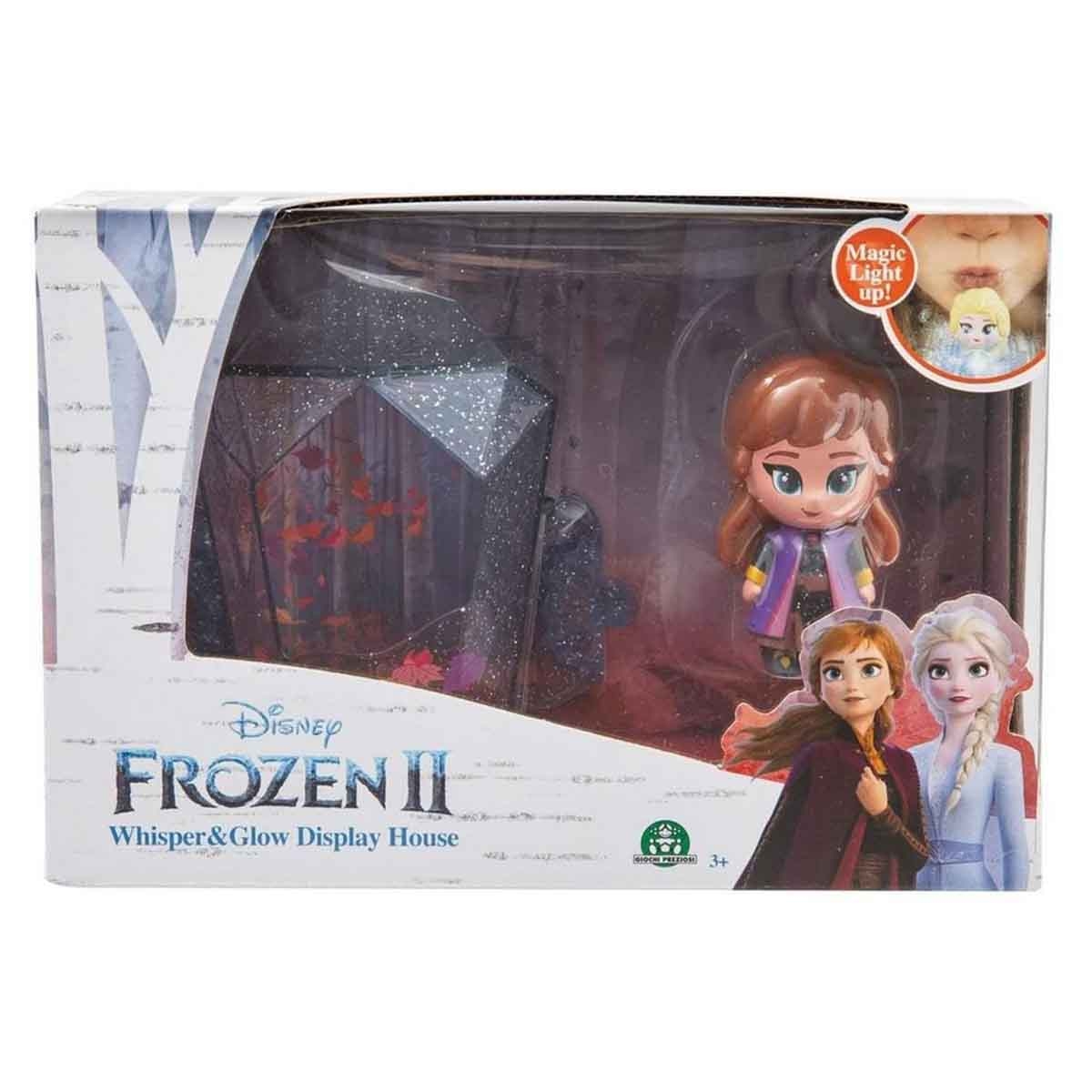 ديزني فروزن 2 دمى منوعة مع قاعدة عرض ويبر آند جلو للبنات، عمر 3-4 سنوات