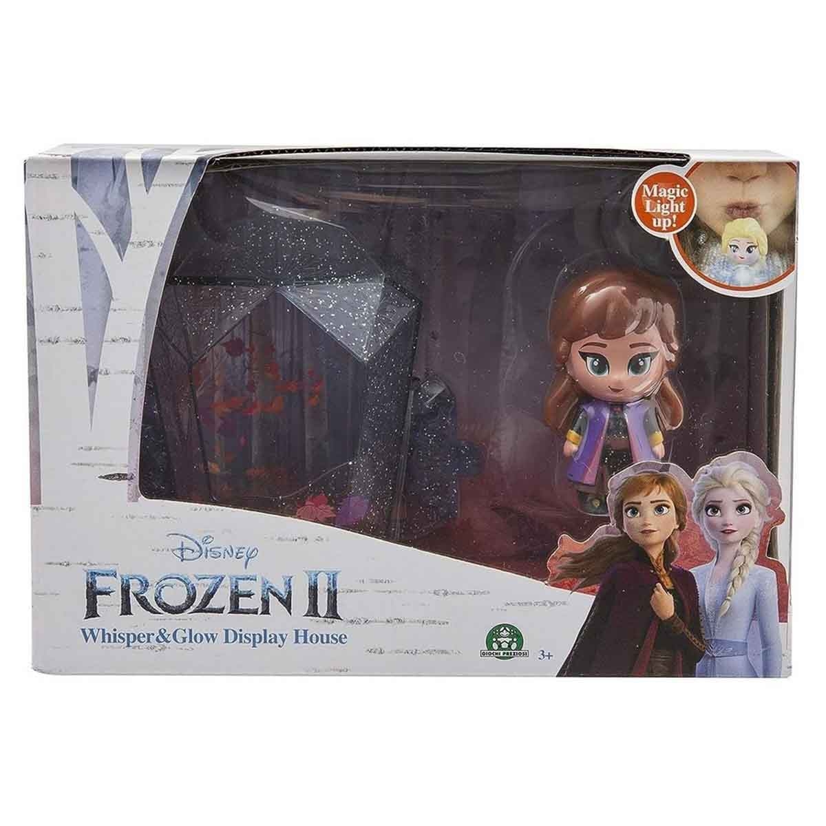 ديزني فروزن 2 دمى منوعة مع قاعدة عرض ويبر آند جلو للبنات، عمر 3-4 سنوات