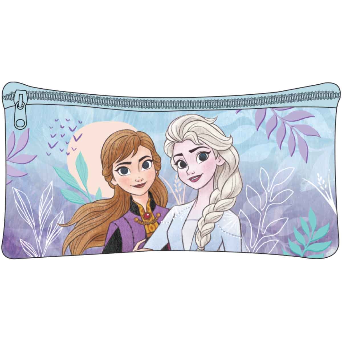 فروزن مجموعة حقيبة ترولي 5 في 1 مقاس 14 انش مع صندوق غداء وزجاجة ومقلمة وحقيبة غداء