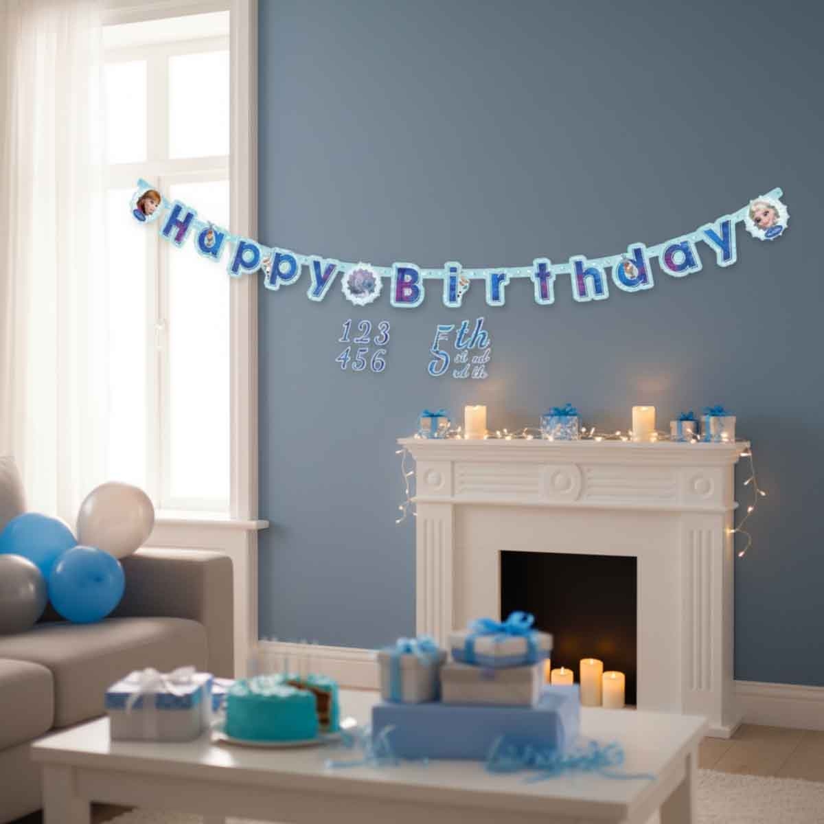 Disney Frozen Add-An-Age Banner