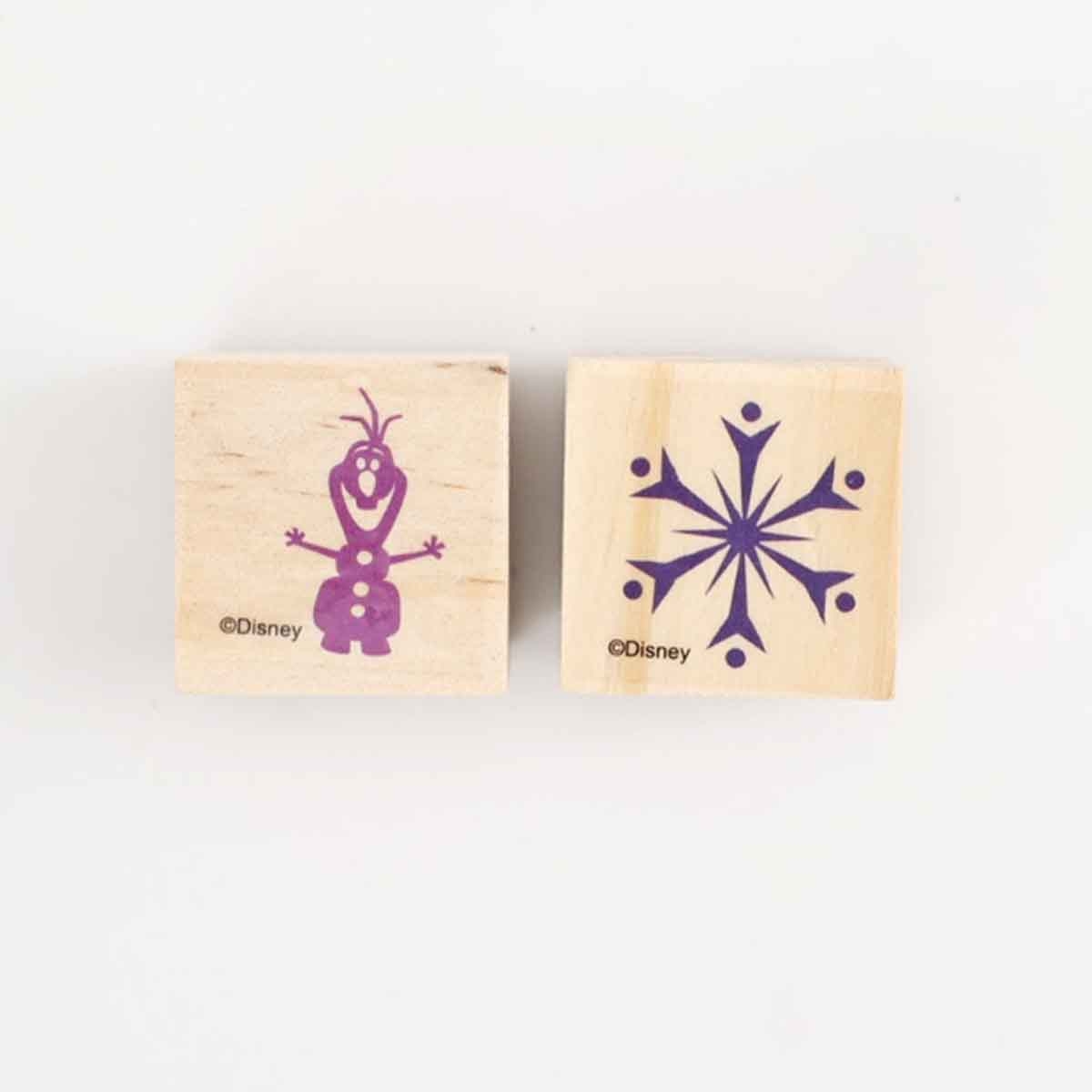 Disney Frozen Colouring & Activity Book with Wooden Stamps Unisex, 3-4 Years