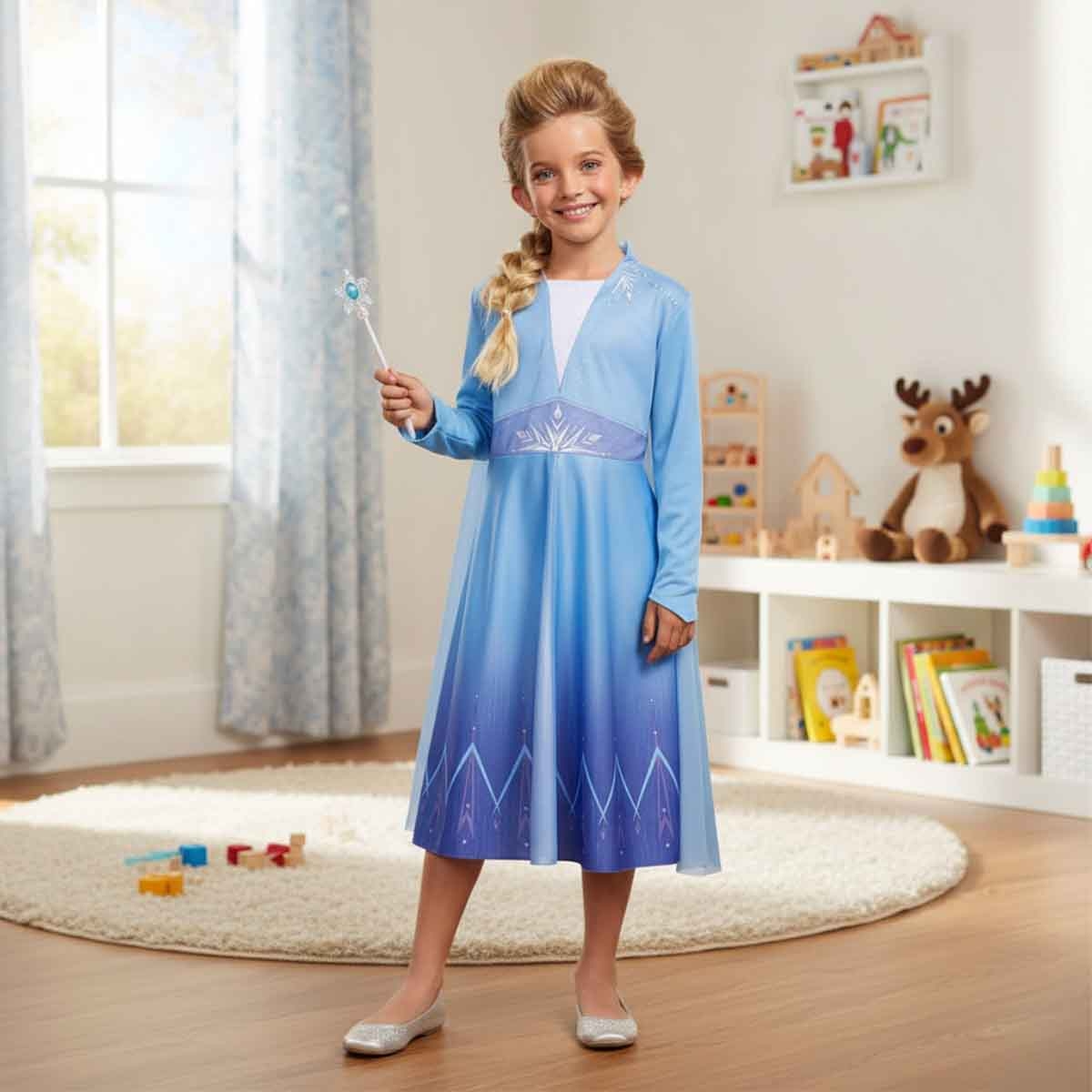Disney Frozen Elsa Traveling Deluxe Costume