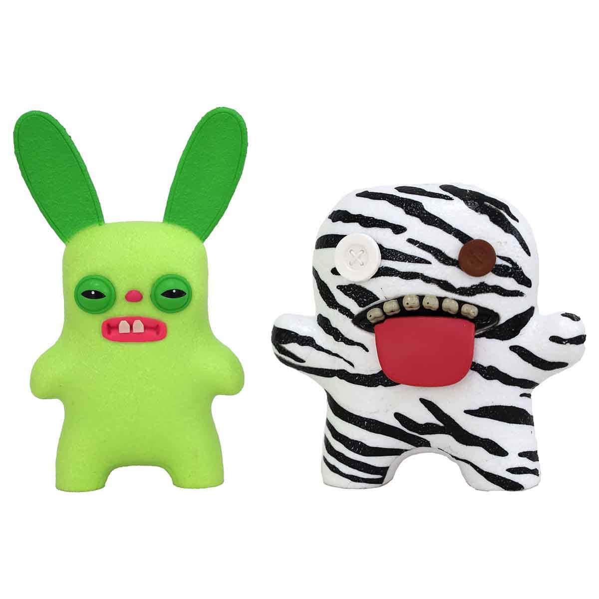 Fuggler Customizable Assorted Monster Figure Unisex, 5-7 Years Pack of 2