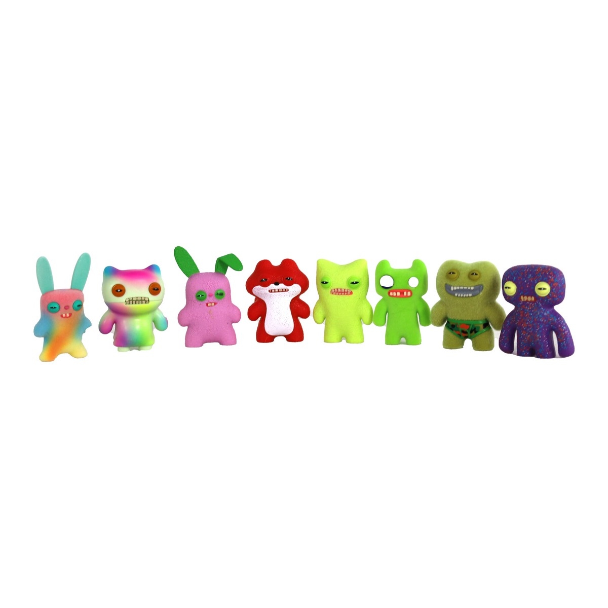 Fuggler Funny Ugly Monster Assorted Action Figure Unisex, 5-7 Years, Pack of 8