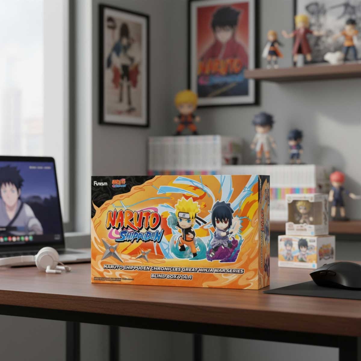 Funism Naruto Shippuden Chronicles Great Ninja War Series Vol.1 Mini Action Figure Blind Box