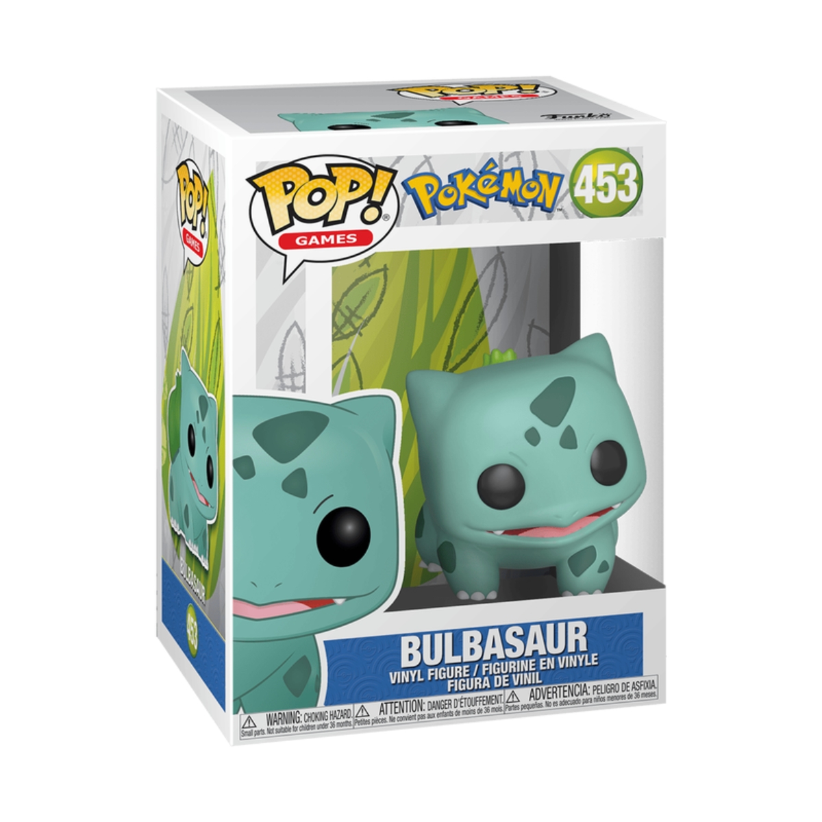 Funko POP! 4″ Games: Pokemon - Bulbasaur Bobblehead Unisex, 5-7 Years