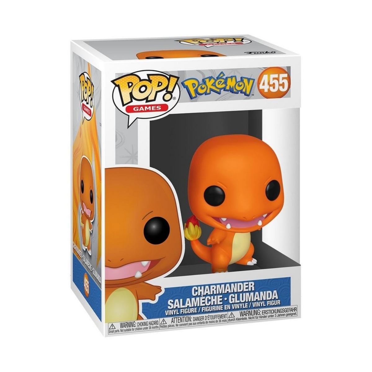 Funko POP! 4″ Games: Pokemon - Charmander Bobblehead Unisex, 5-7 Years