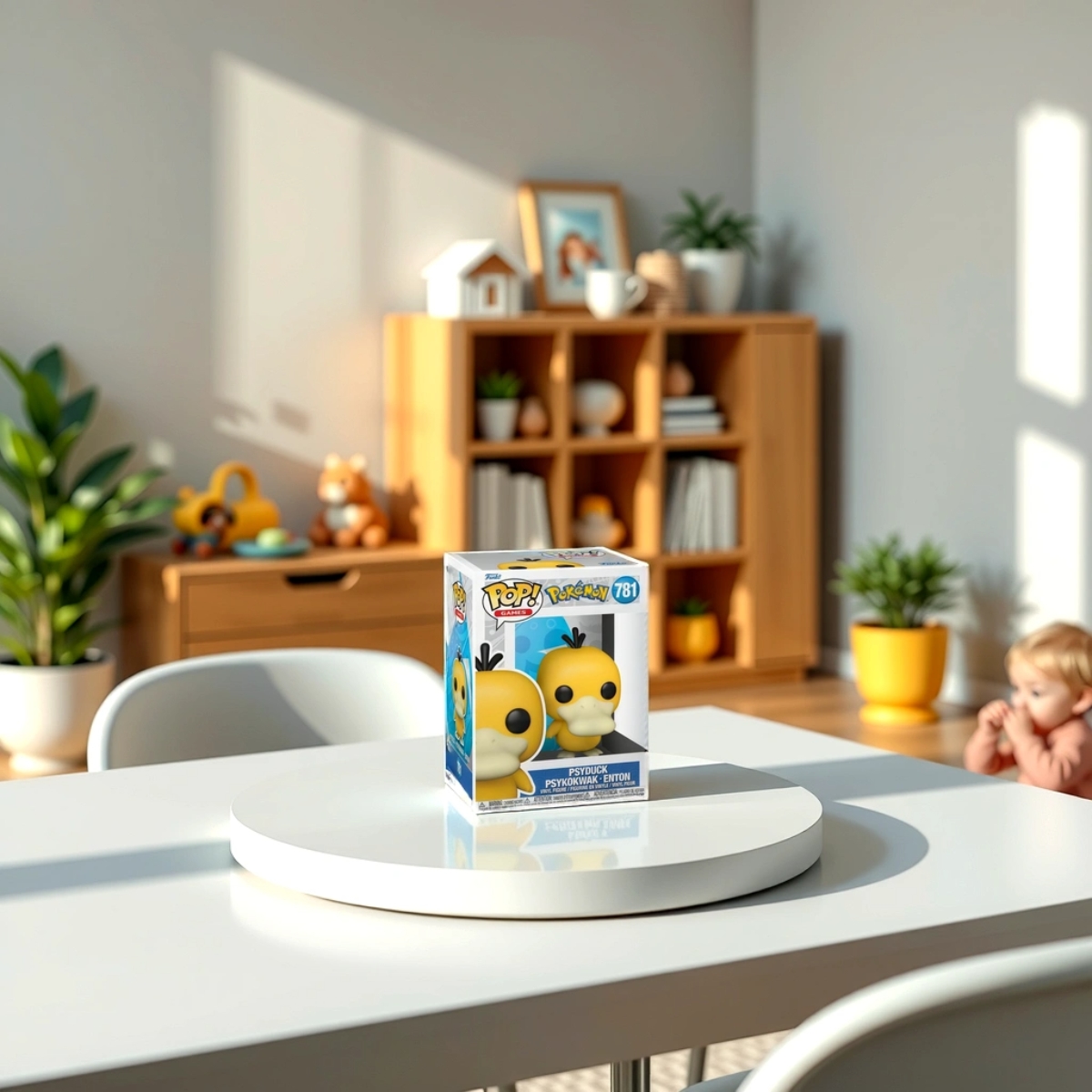 فانكو بوب! 4 إنش جيمز: بوكيمون - ساي دَك نسخة أوروبا والشرق الأوسط وأفريقيا مجسم برأس هزاز للجنسين، 3-4 سنوات