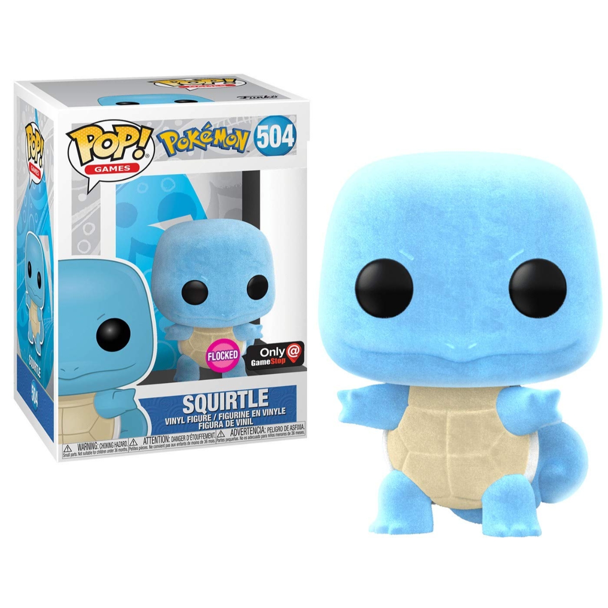 Funko POP! 4″ Games: Pokemon - Squirtle Bobblehead Unisex, 5-7 Years