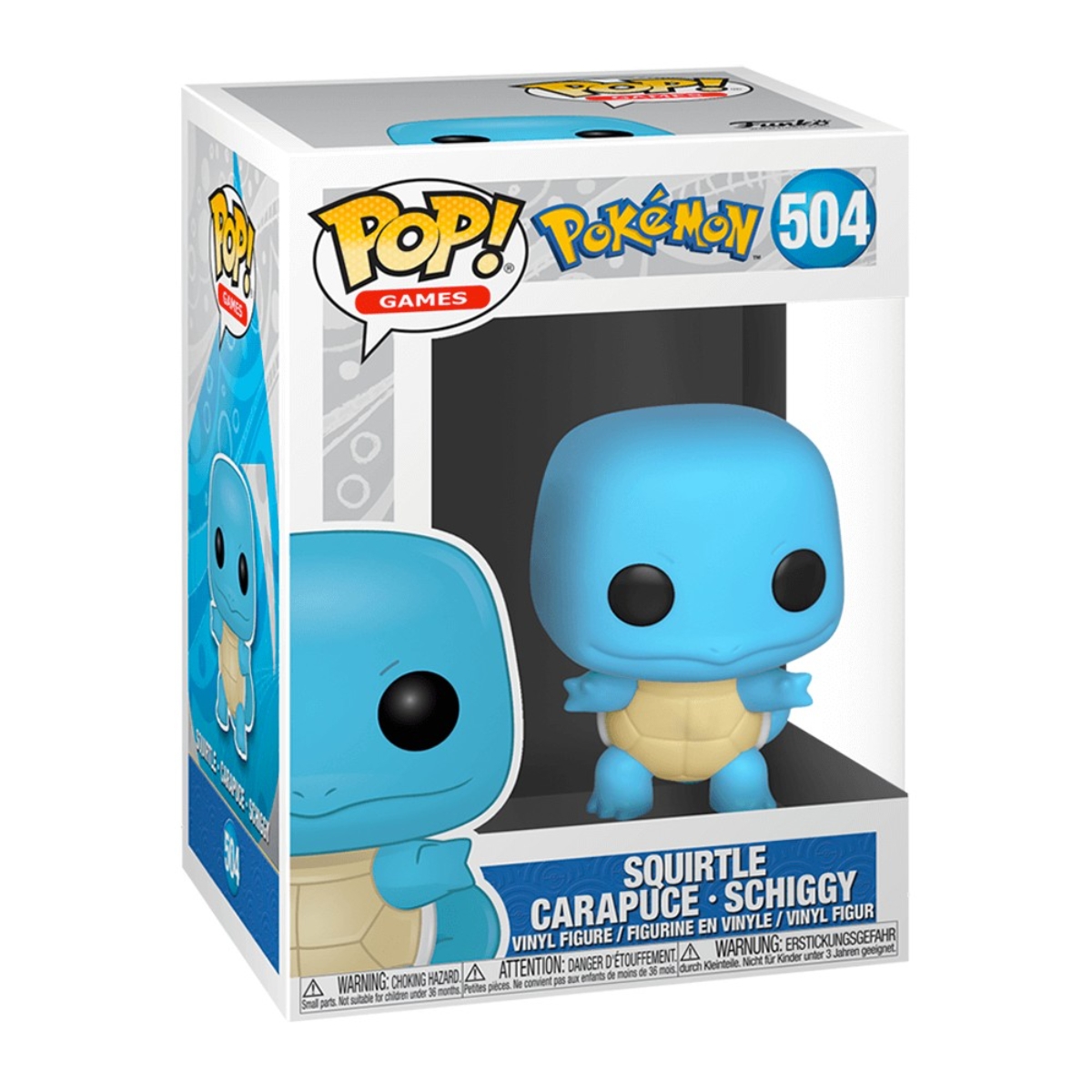 Funko POP! 4″ Games: Pokemon - Squirtle Bobblehead Unisex, 5-7 Years
