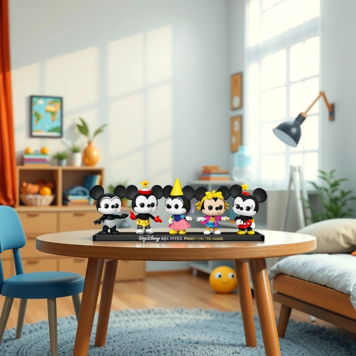 Funko POP! 4″ Walt Disney Archives Minnie Mouse Bobblehead (Exclusive) Unisex, 3-4 Years, Pack of 5