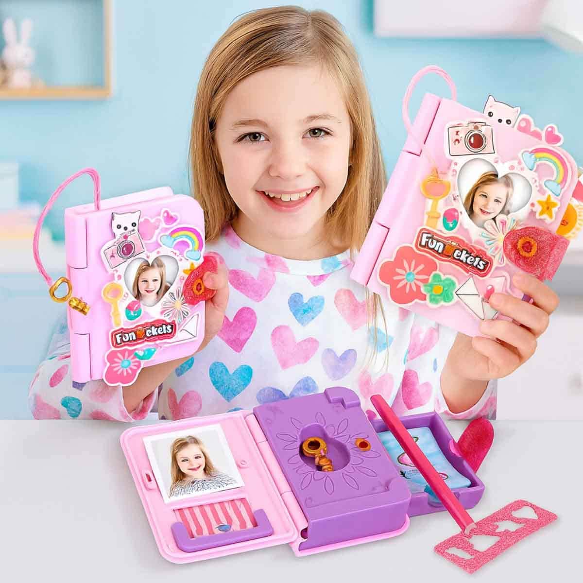 Funlockets Secret Mini Journal Girls, 5-7 Years