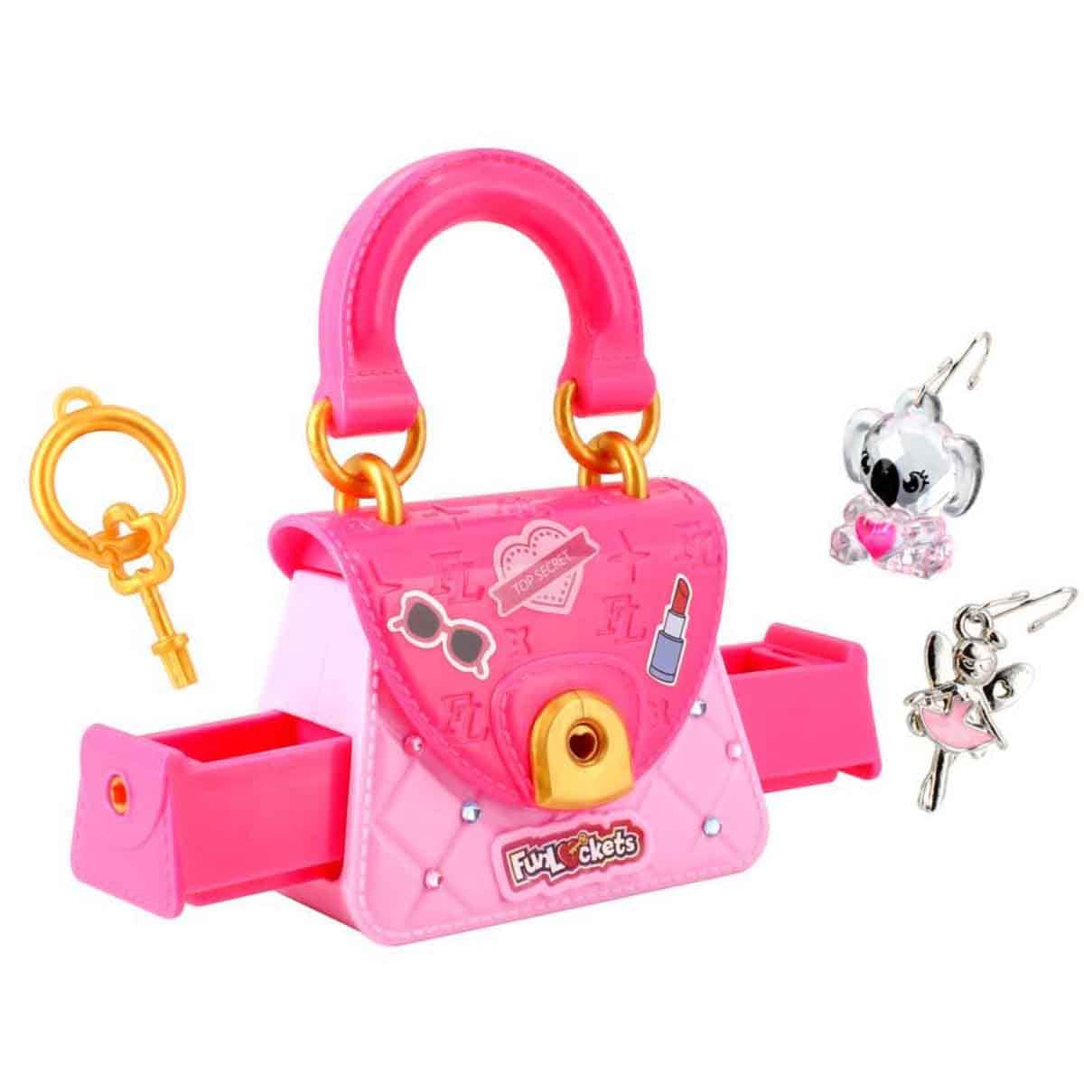 Funlockets Secret Tiny Bag with Makeup Kit Girls, 5-7 Years