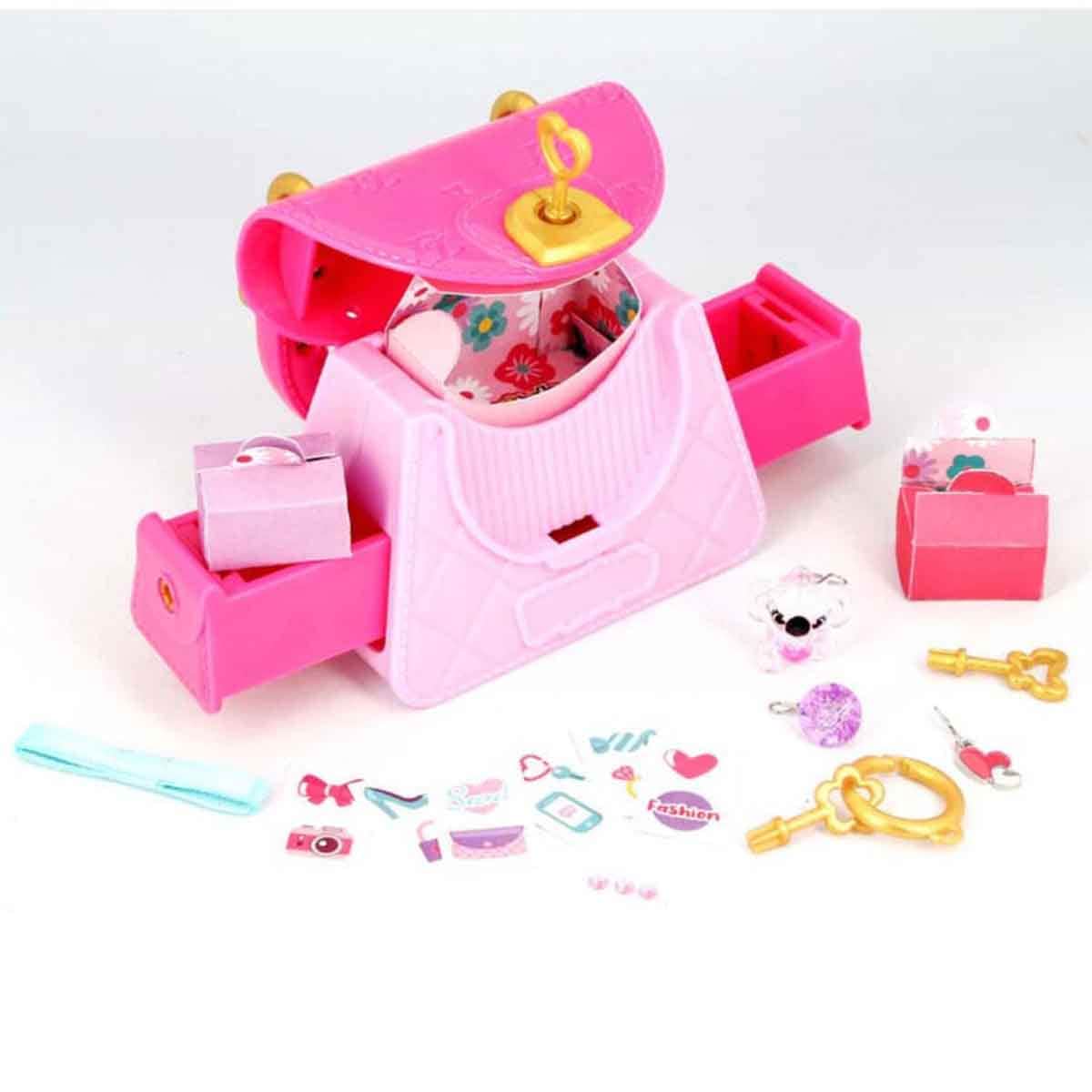 Funlockets Secret Tiny Bag with Makeup Kit Girls, 5-7 Years