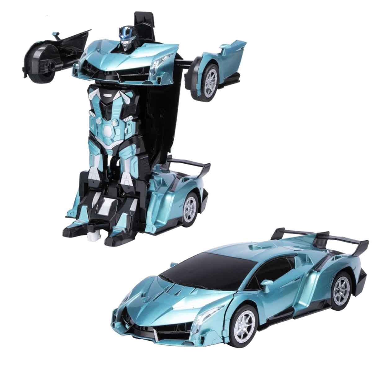 Funny Box 1:16 2.4G Metal Alloy Speed Assorted Transformer Car Unisex, 3-4 Years