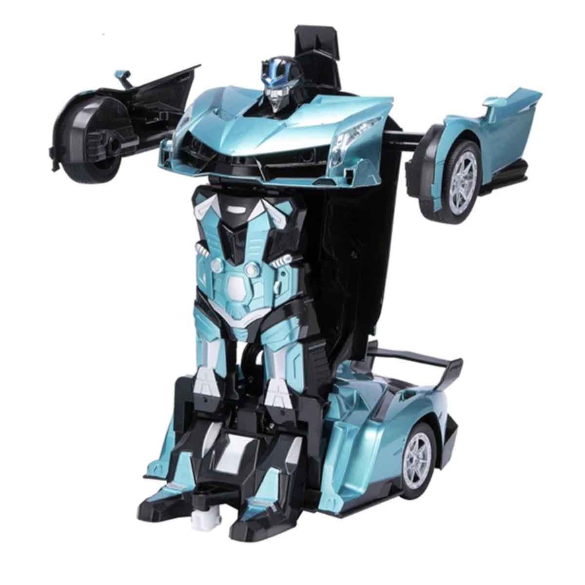 Funny Box 1:16 2.4G Metal Alloy Speed Assorted Transformer Car Unisex, 3-4 Years