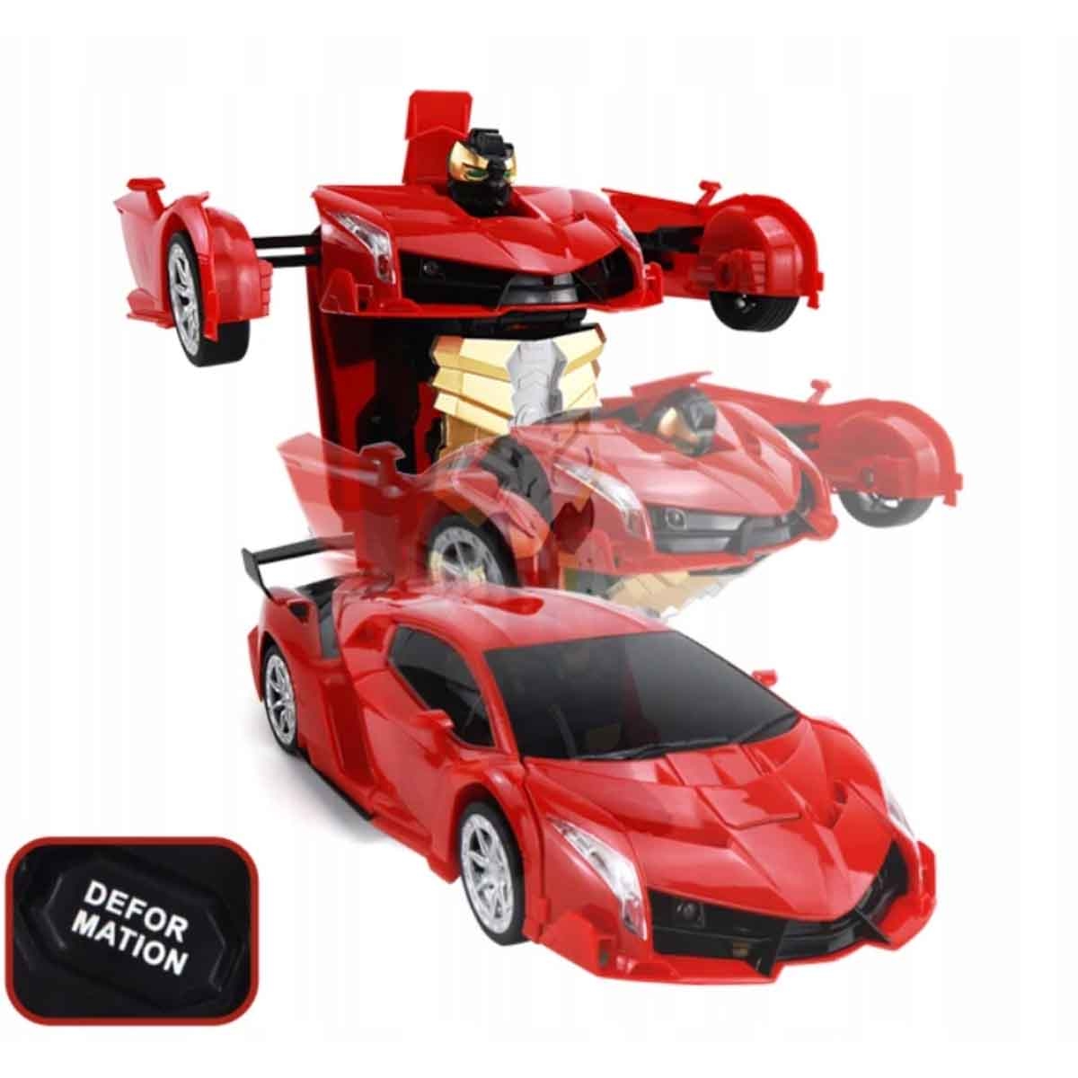 Funny Box 1:16 2.4G Metal Alloy Speed Assorted Transformer Car Unisex, 3-4 Years
