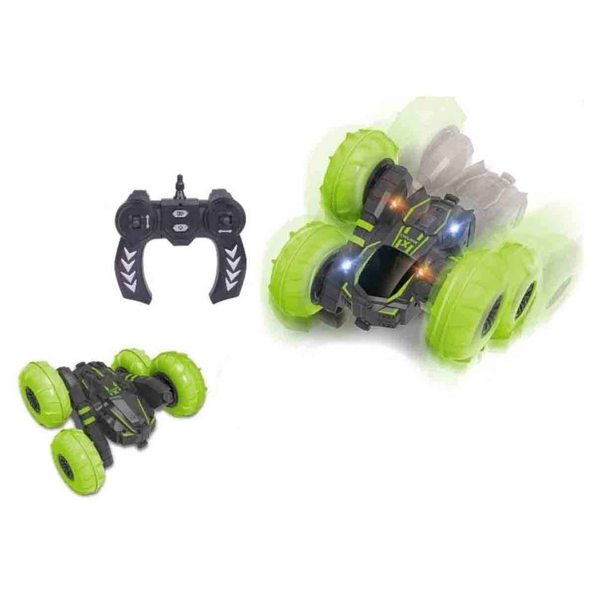 Funny Box 1:18 Scale Thunder X Stunt RC Car Unisex, 5-7 Years