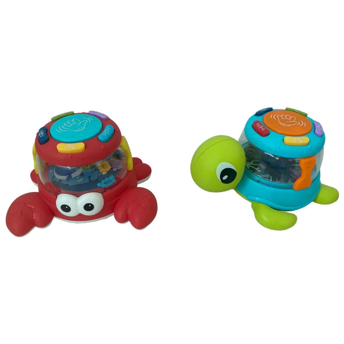 Kos Group Funny Turtle Crab Musical Toy Toddler, 0-2 Years