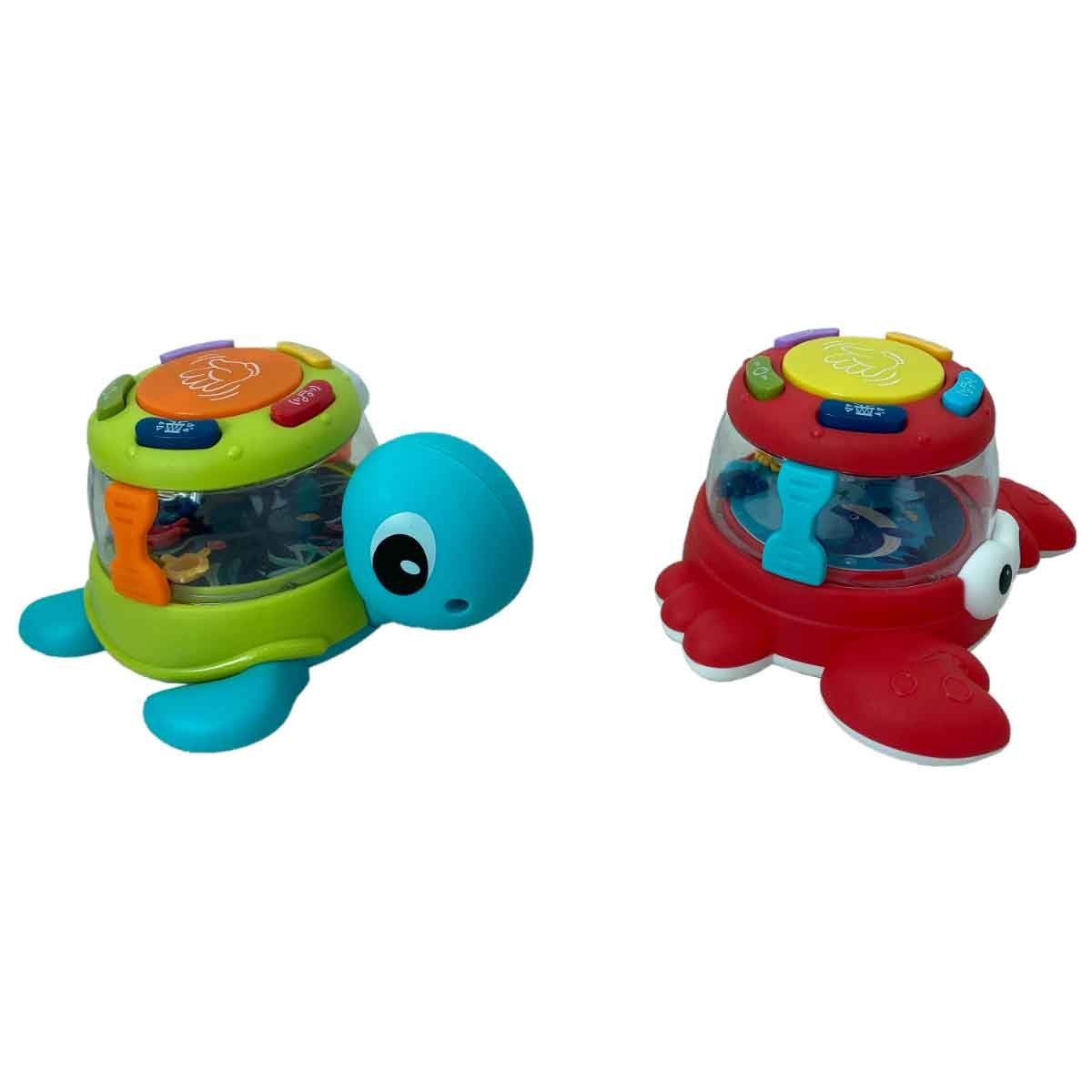 Kos Group Funny Turtle Crab Musical Toy Toddler, 0-2 Years