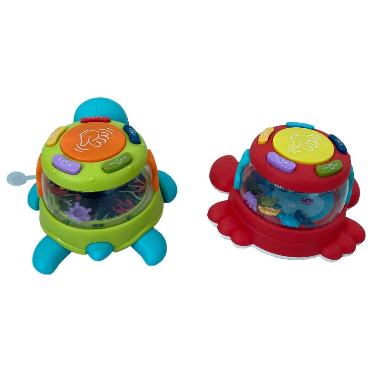 Kos Group Funny Turtle Crab Musical Toy Toddler, 0-2 Years