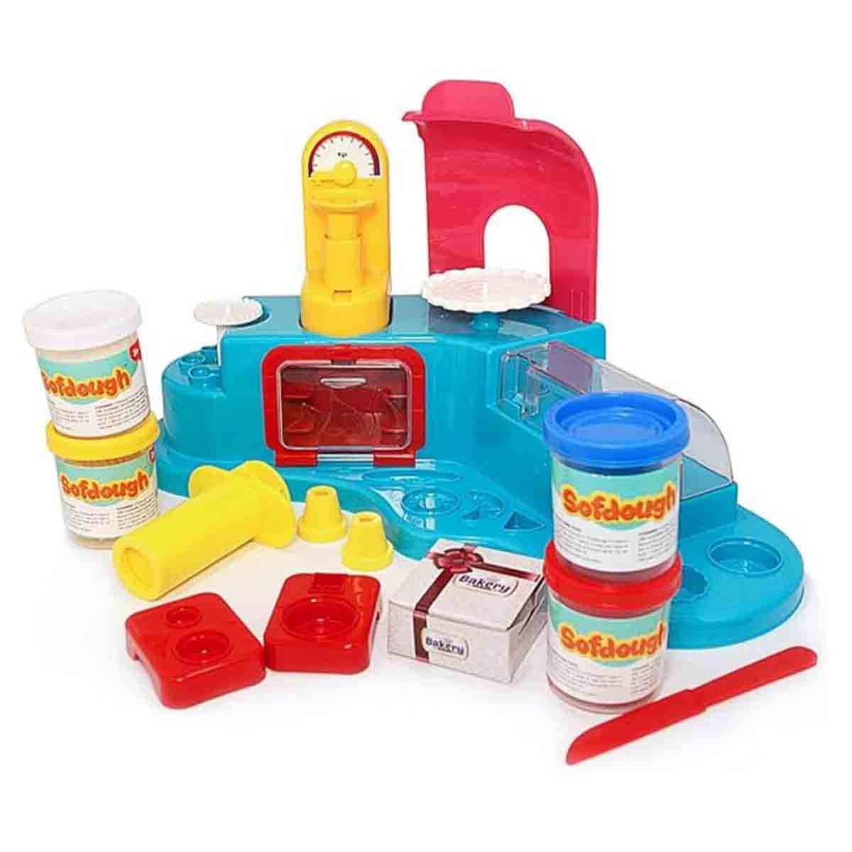 فن سكول مجموعة عجين المخبز للأولاد والبنات عمر 3-4 سنوات