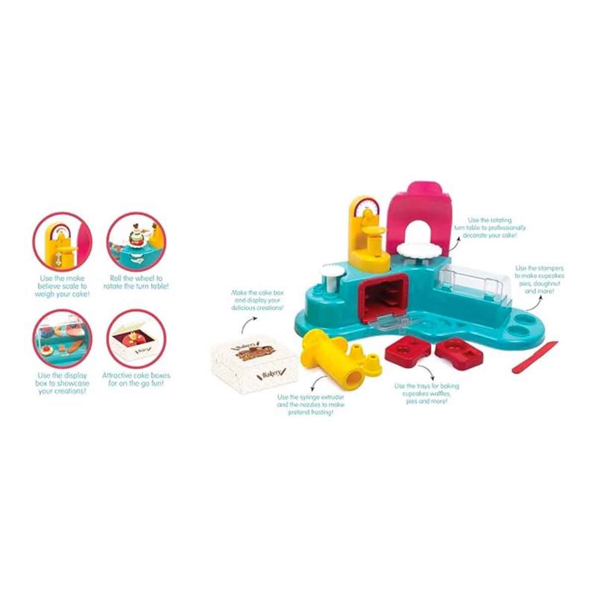 فن سكول مجموعة عجين المخبز للأولاد والبنات عمر 3-4 سنوات