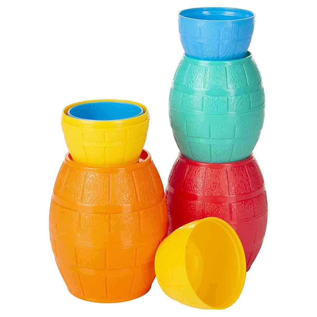 Funskool Giggles Stacking Barrels Toddler, 0-2 Years