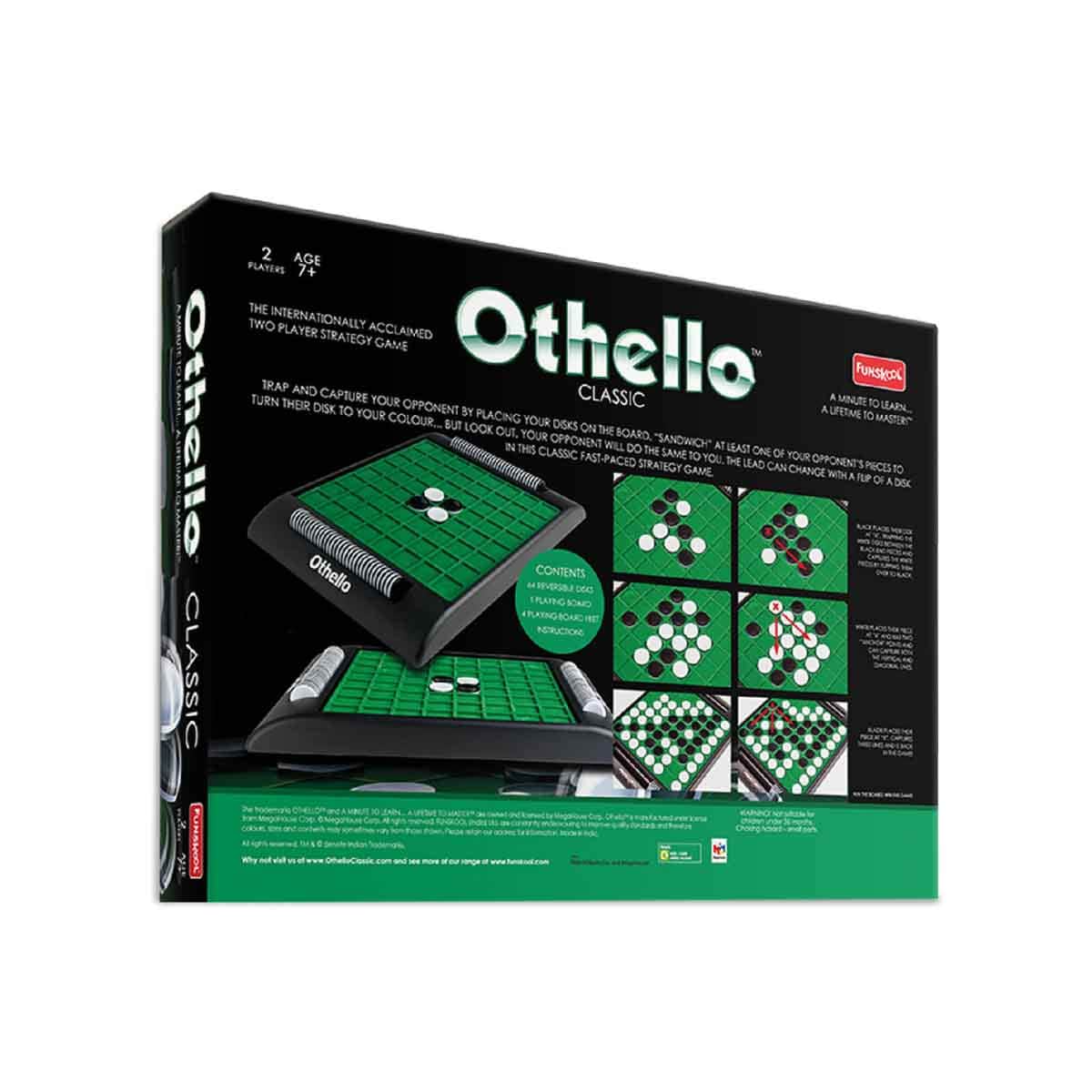 Funskool Othello Board Game Unisex, 8-10 Years