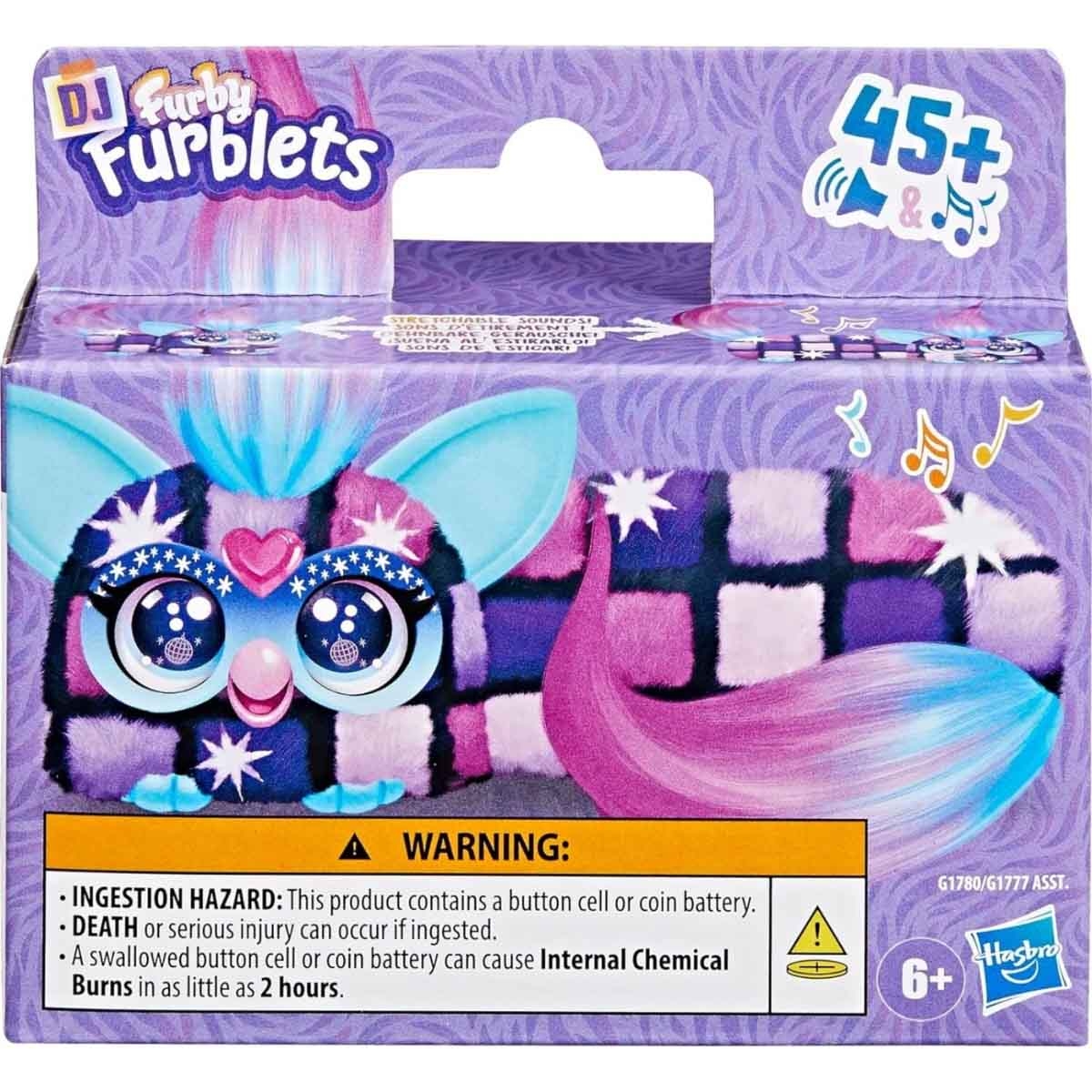 Furby FurReal DJ Furblets Dis-co-Dazz Plush Toy Girls, 5-7 Years
