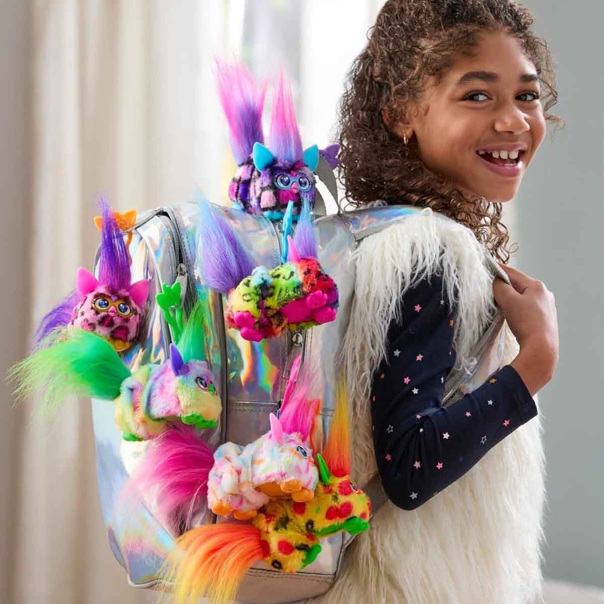 Furby FurReal DJ Furblets Dis-co-Dazz Plush Toy Girls, 5-7 Years