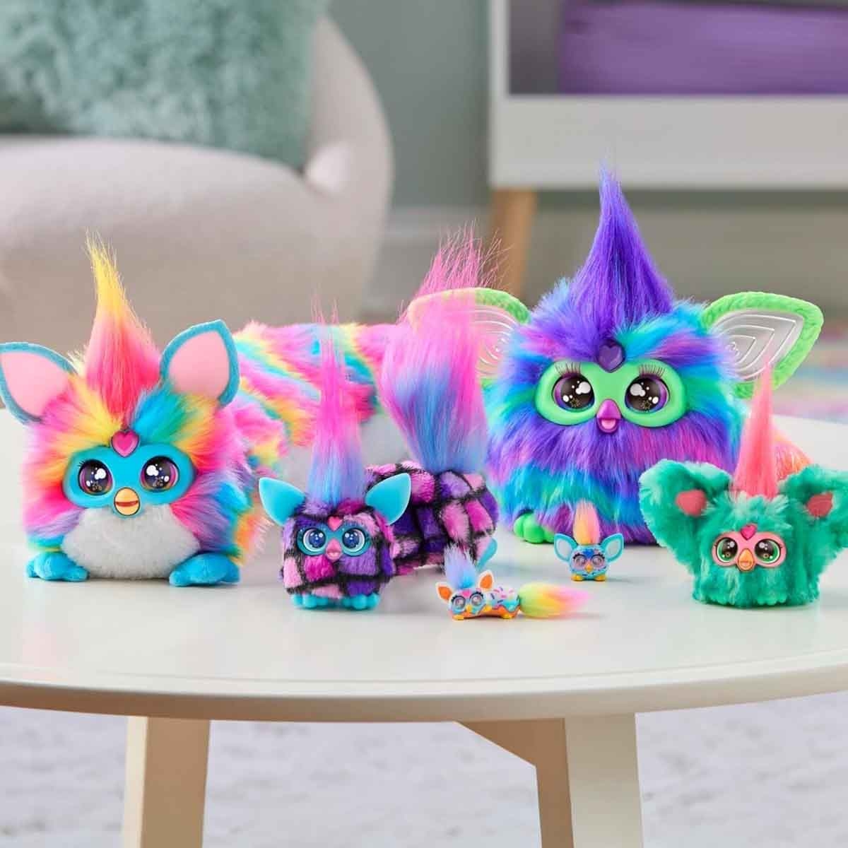 Furby FurReal DJ Furblets Dis-co-Dazz Plush Toy Girls, 5-7 Years